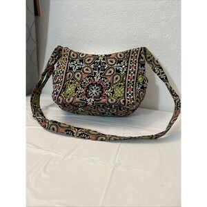 Vera Bradley Retired Sierra Tote Handbag Crossbody On The Go Quilted Cotton VGC